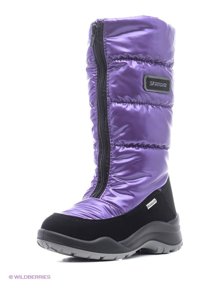 Сапоги адидас фиолетовые