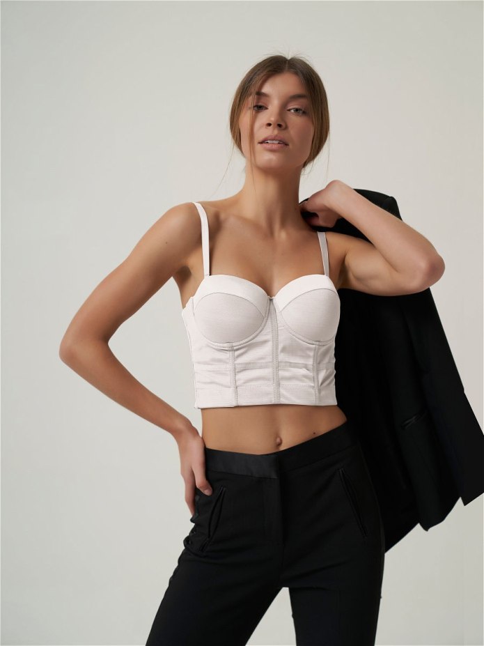 Джинсовые топы женские