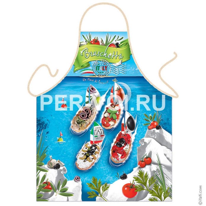 Фартук ПВХ короткий с нагрудником