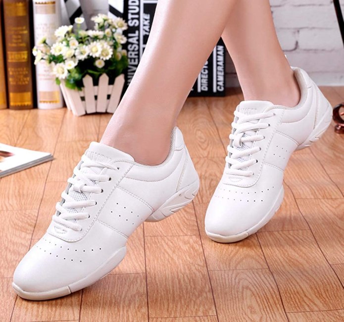 Кроссовки для аэробики белые