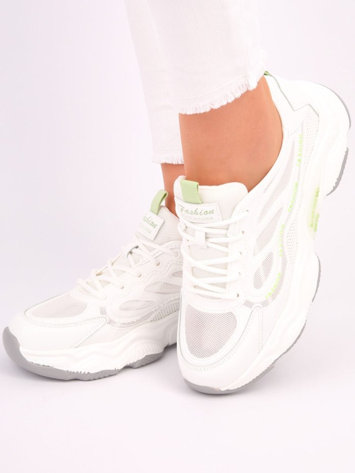 “Кроссовки белые popular Fashion” s893d