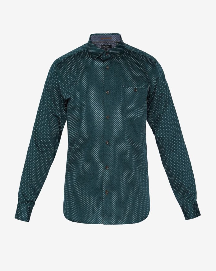 Ted Baker рубашка зеленая