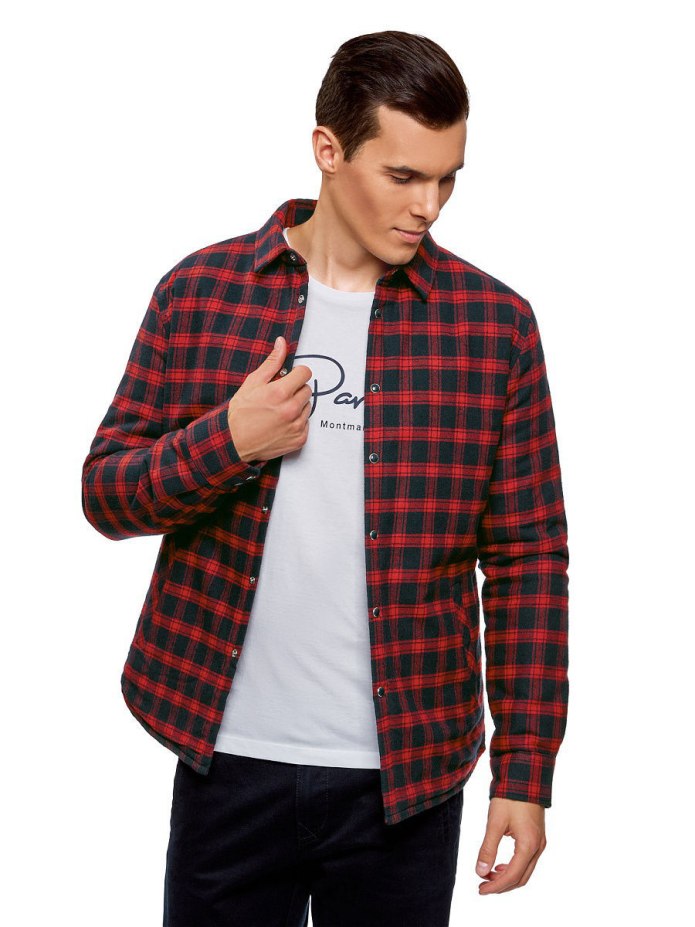 Клетчатая рубашка