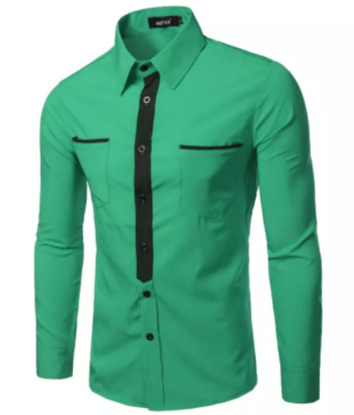 Стиль с зеленой рубашкой мужской