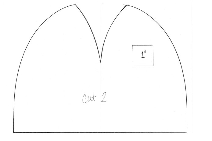 Шапочка четырехклинка выкройка