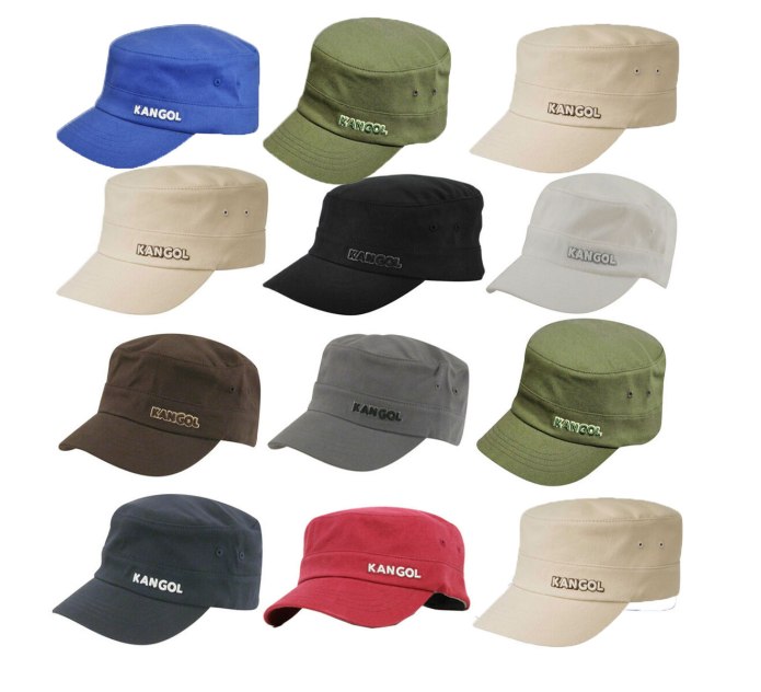 Kango New authentic Mens Flexfit Cotton Twill Army cap hat