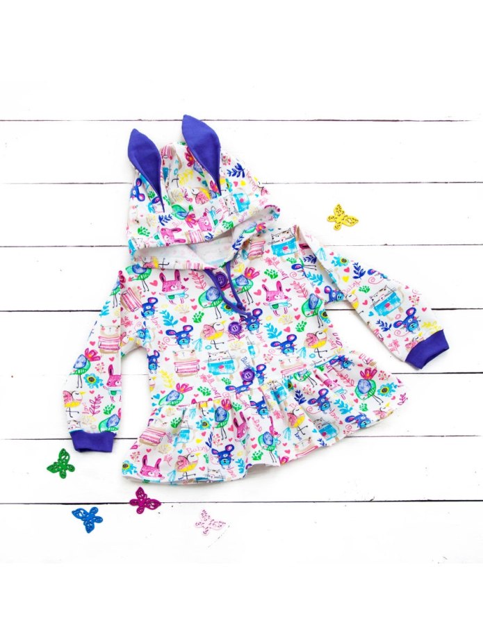 Куртка 3в1 для девочки демисезон Premont 216103 Purple