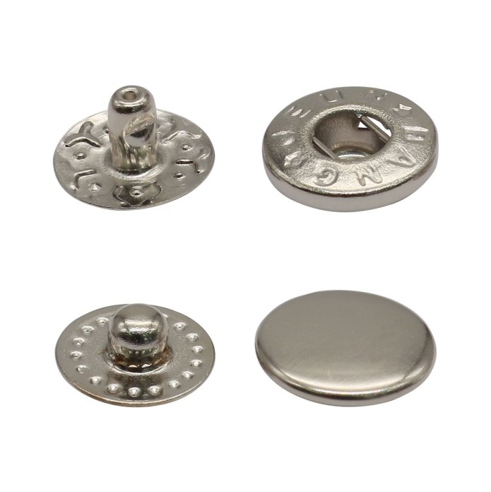 Кнопки люверсы хольнитены