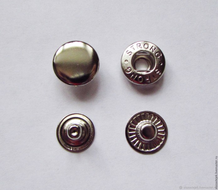 Кнопки Альфа 12.5 нержавейка