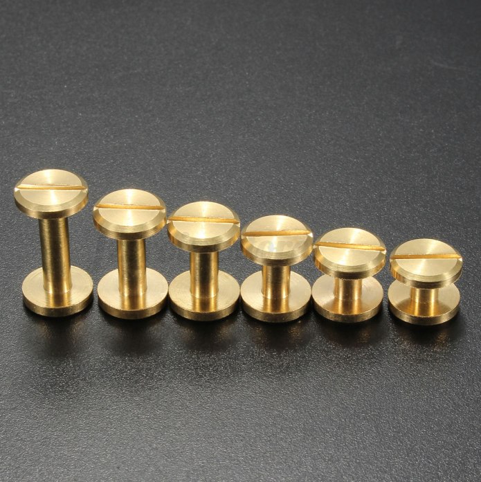 Заклепки латунь 15мм