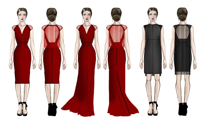 Вещи визуально стройнят