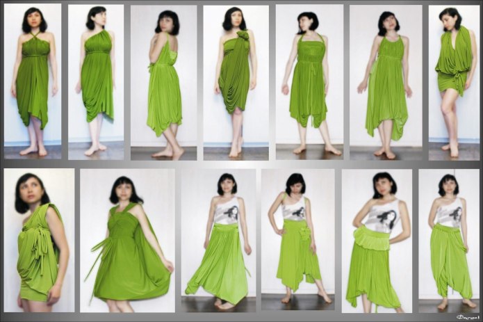 Платье трансформер Инфинити варианты завязывания