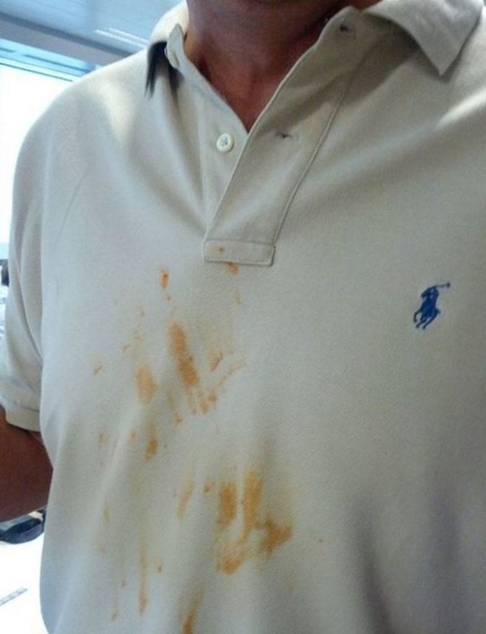 Грязная рубашка