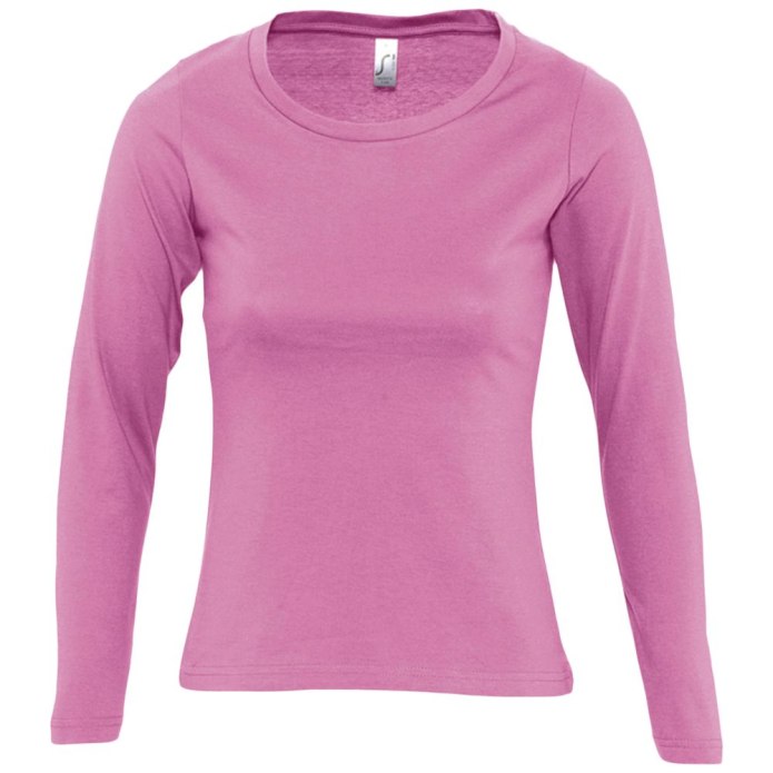 Футболка длинный рукав женская