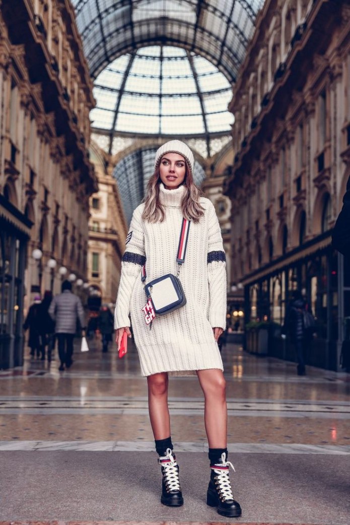 Зимние образы Томми Хилфигер