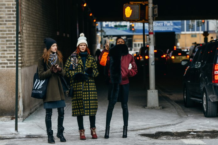 Уличная мода зима