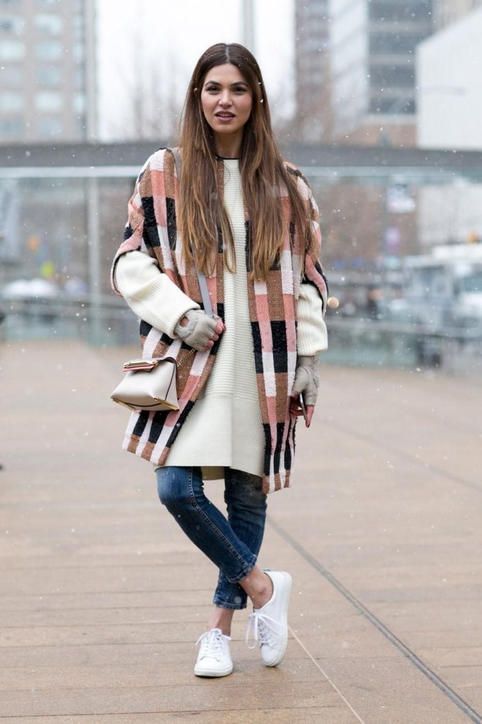 Стрит стайл зеленый пуховик