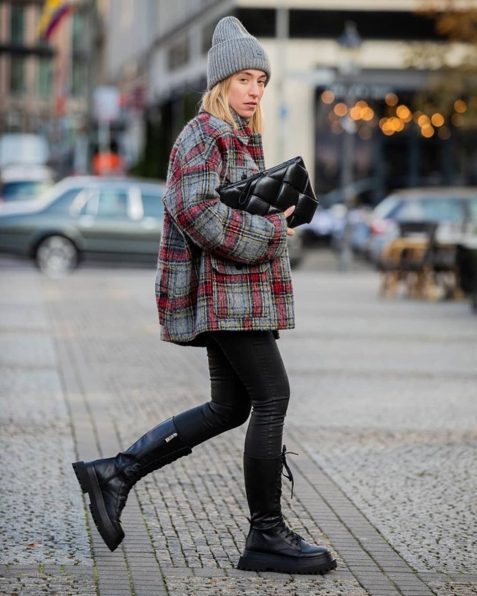 Мода зима-Весна уличный стиль