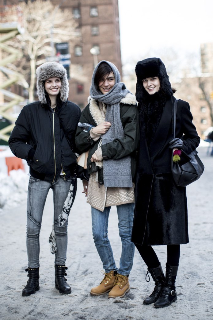 Уличная мода зима 2020