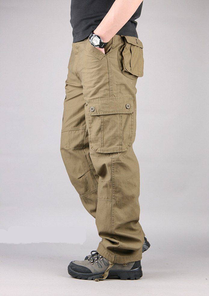 Джоггеры карго камуфляж