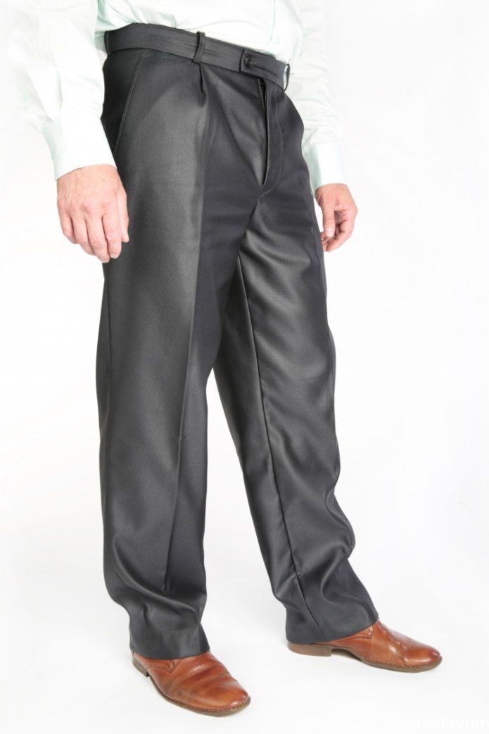 Брюки мужские серые с отливом Sophiano 3001