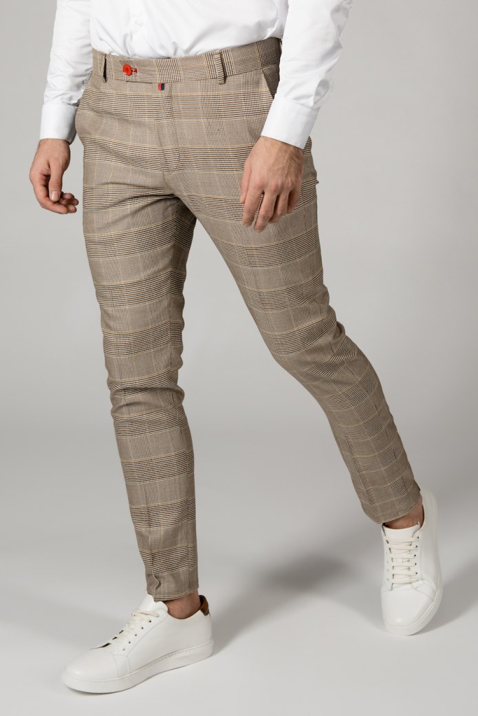 Бежевые штаны мужские