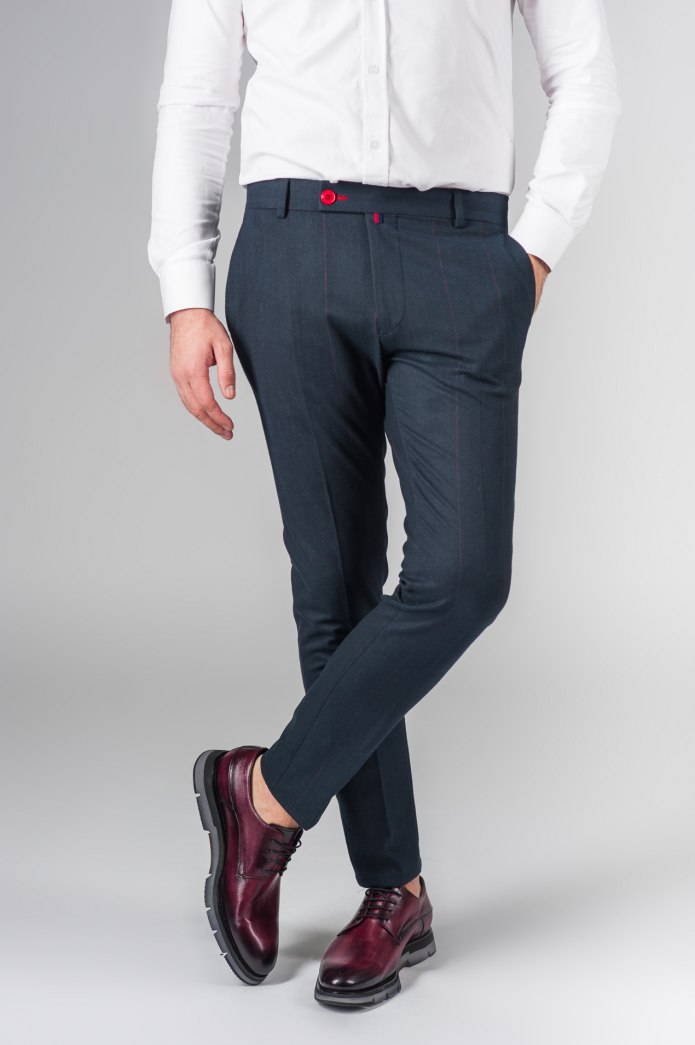 Укороченные брюки мужские