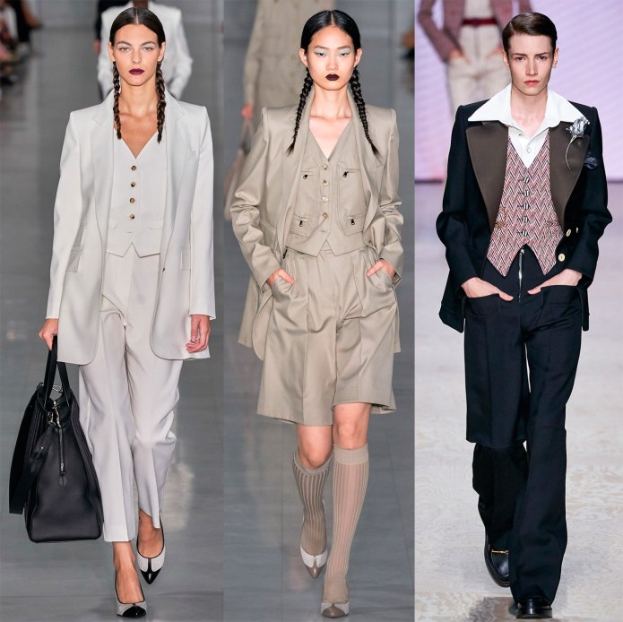 Женская одежда тренды костюмы