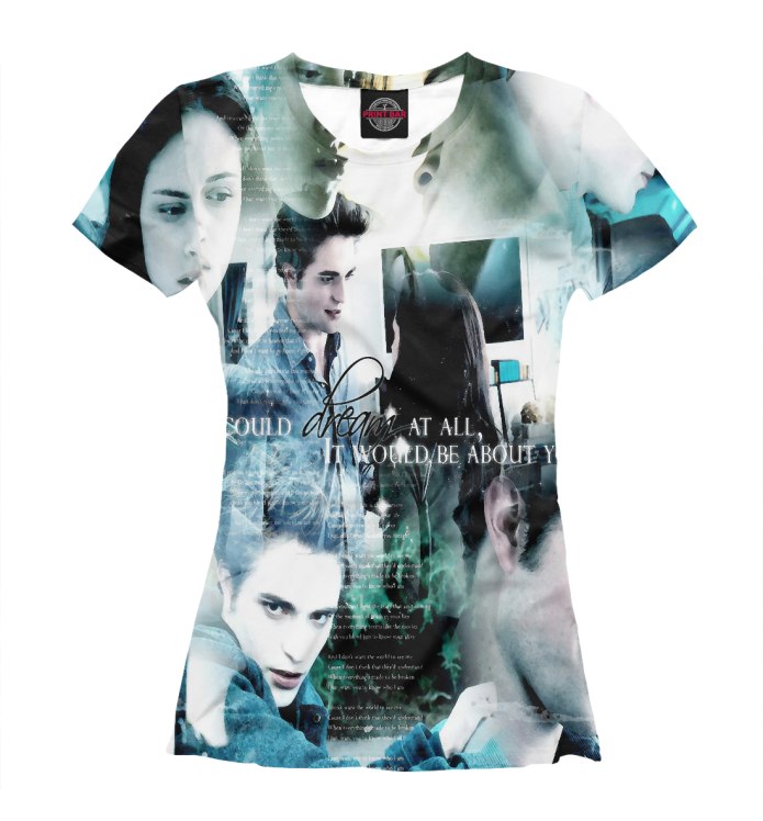 Платье принт Сумерки