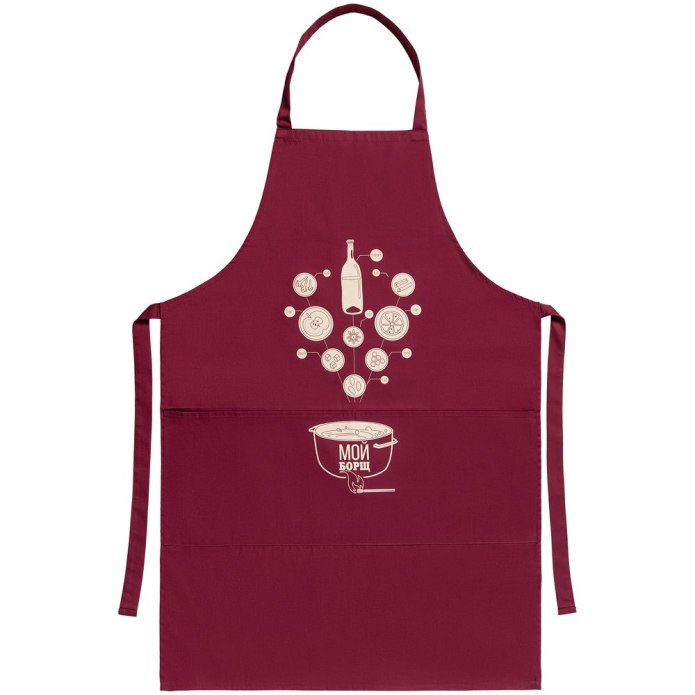 Передник с логотипом