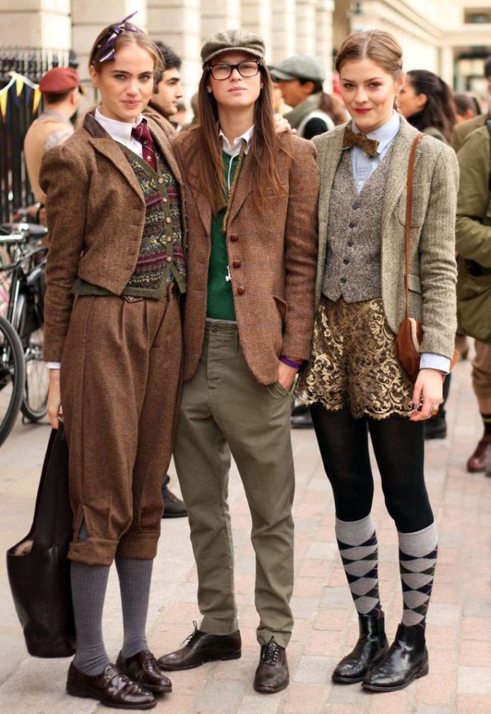 Английский стиль в одежде