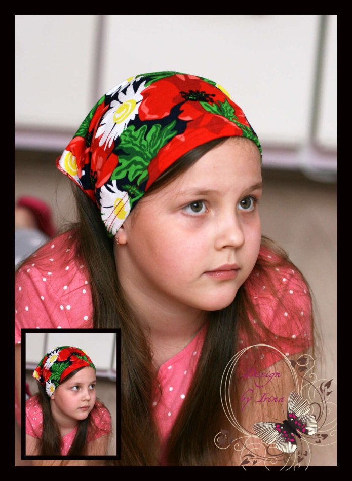 Детские косыночки на резинке