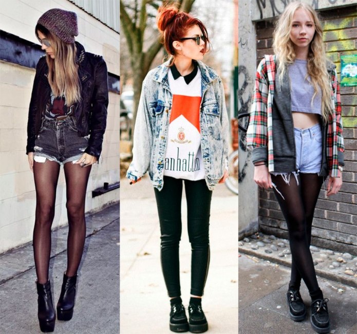 Одежда Грандж стиль гранж