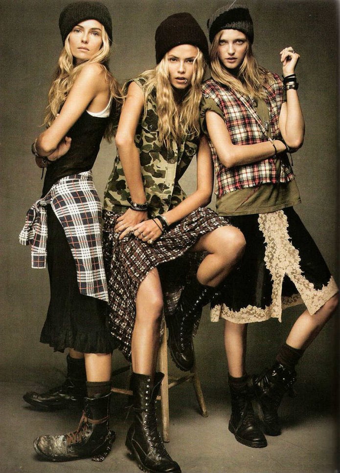 Гранж стиль