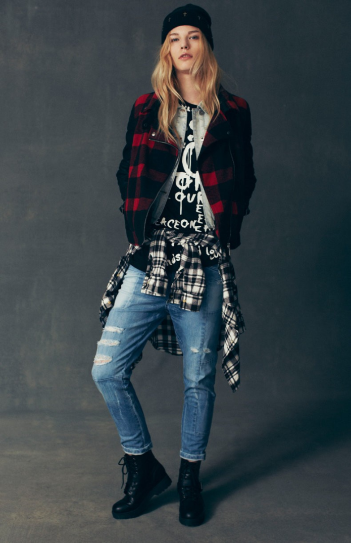 Стиль Грандж 90 женская