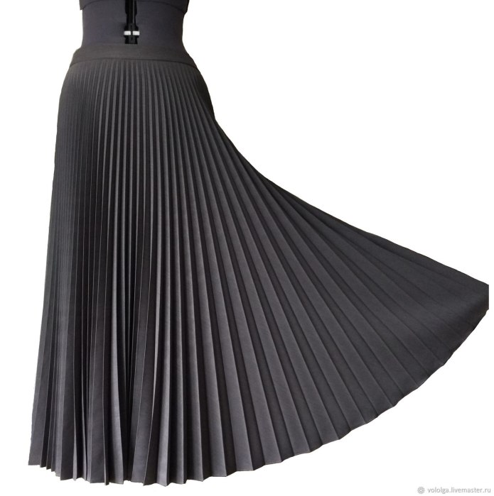Юбка плиссе