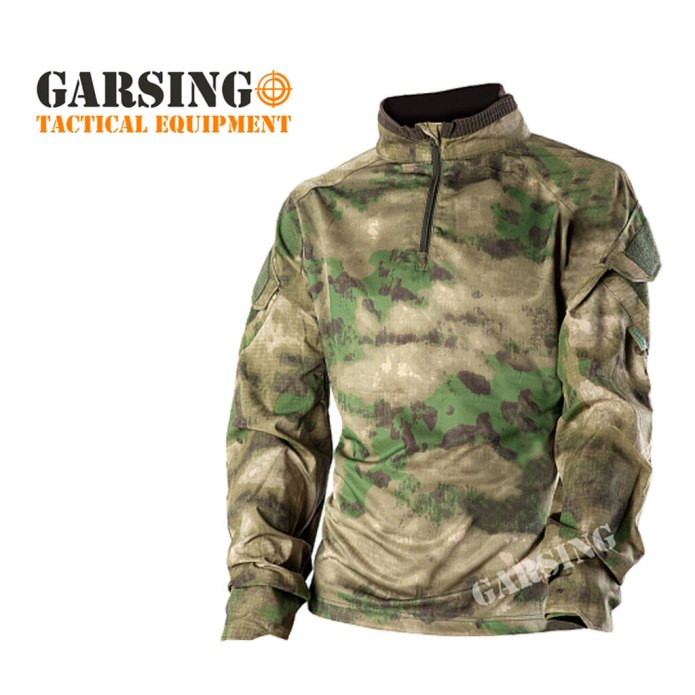 Рубашка гарсинг цельсий зеленый мох, GSG-3