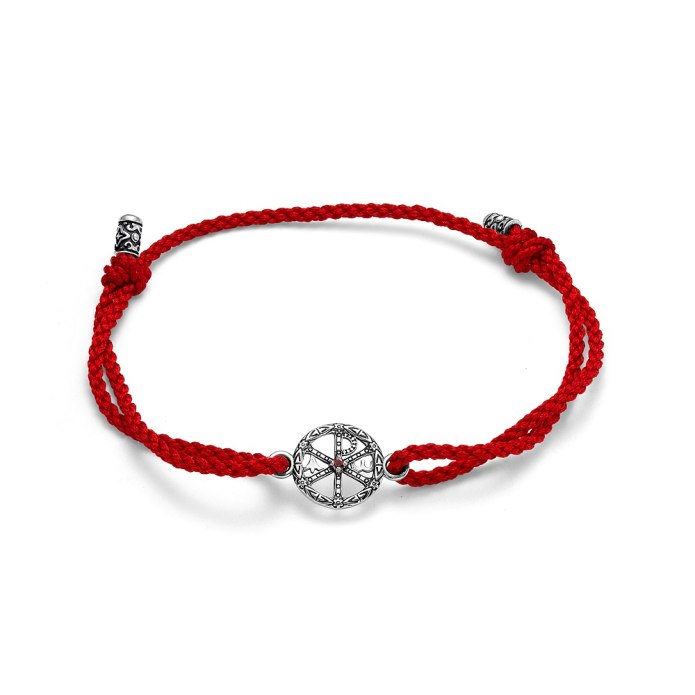 Браслет православный Хризма серебро