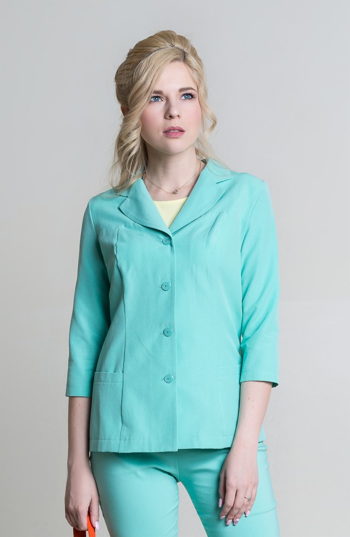 Пиджак Оджи мятный