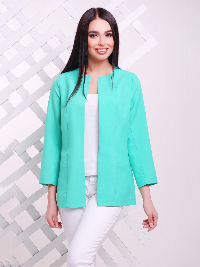 Жакет серый для девочки