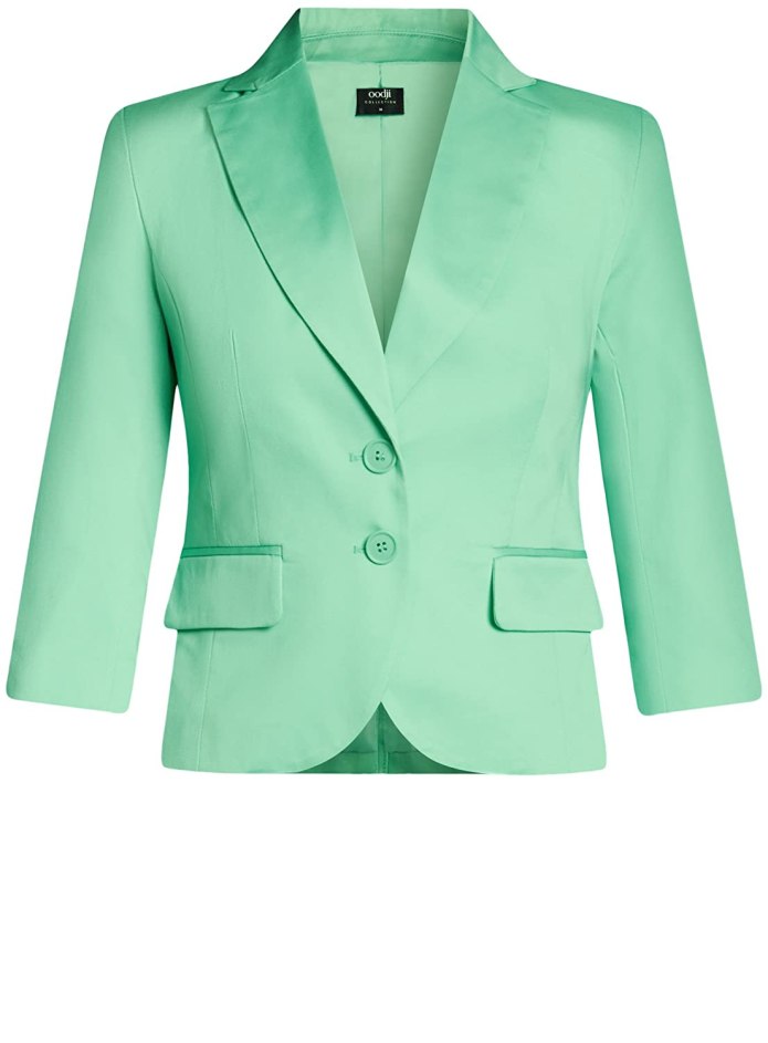 Жакет мятного цвета