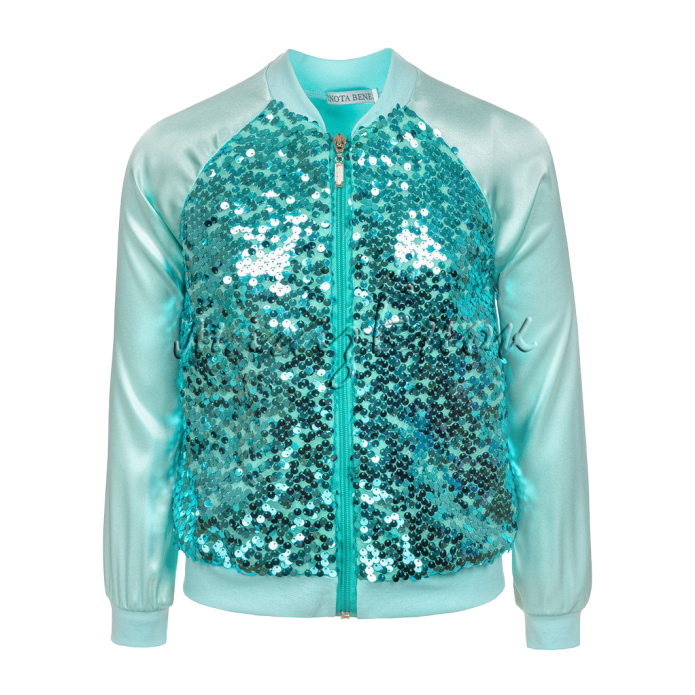 Бирюзовый пиджак Оджи