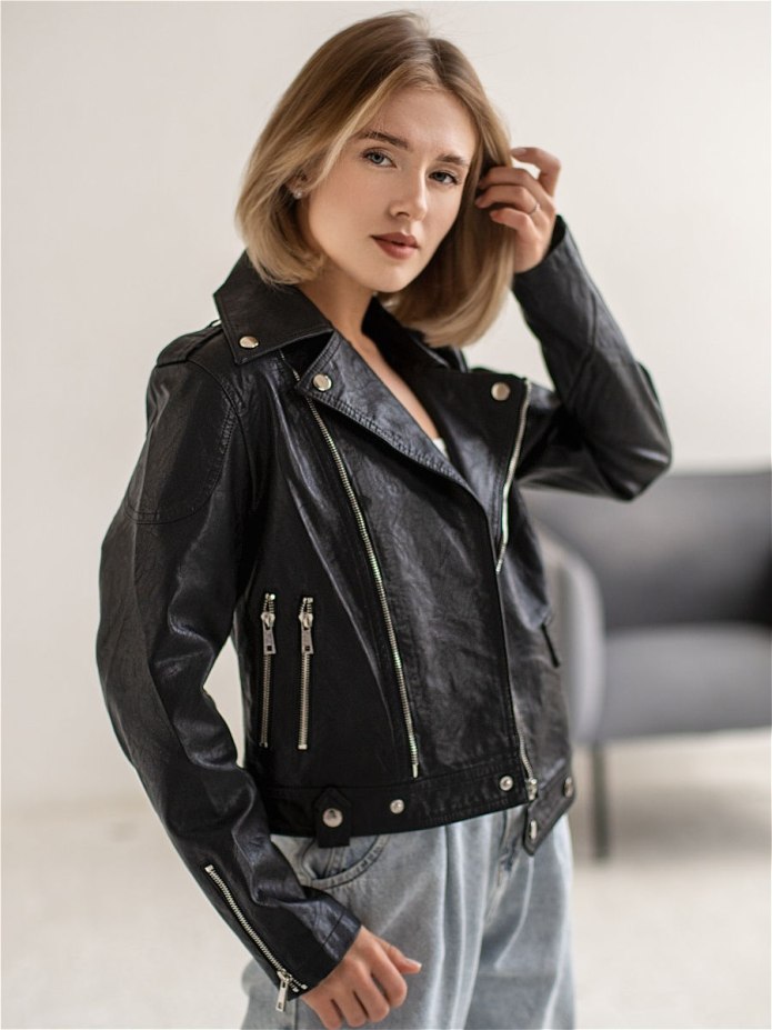 Косуха кожаная Oversize