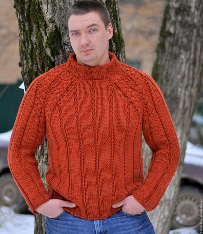 Savage джемпер мужской красный