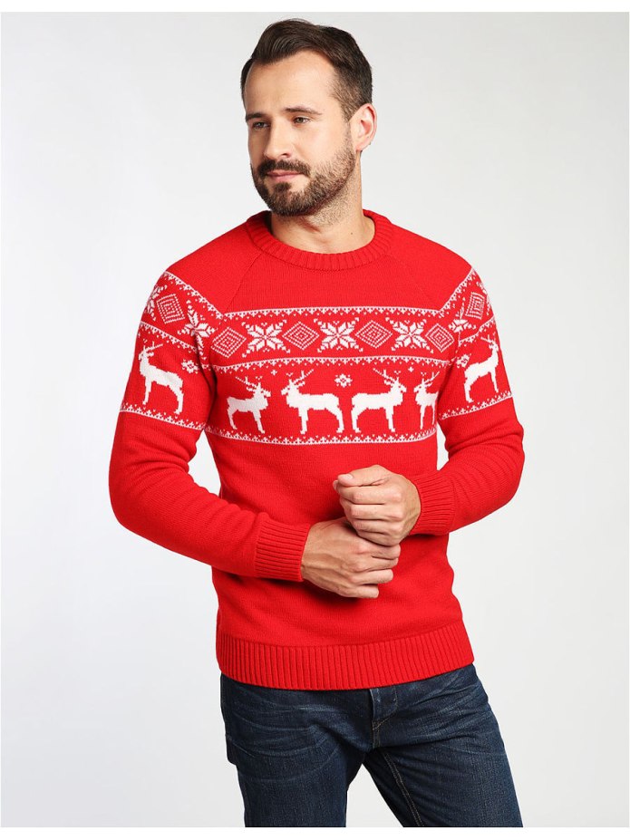 Парень в Красном свитере