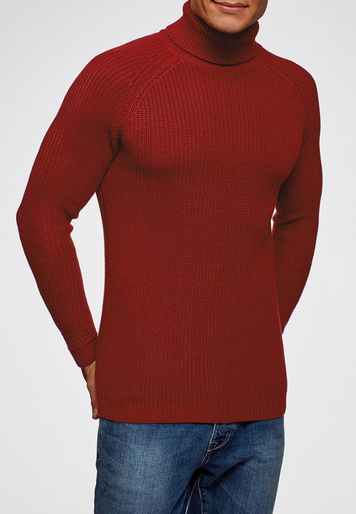 Вязаный свитер мужской