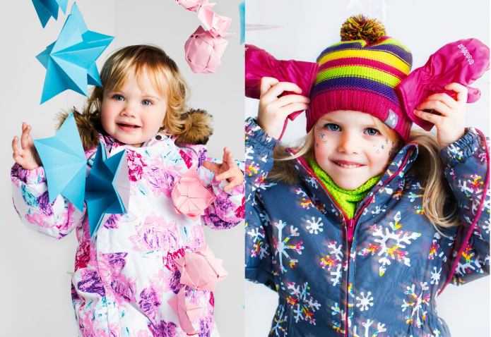 Детская верхняя одежда реклама