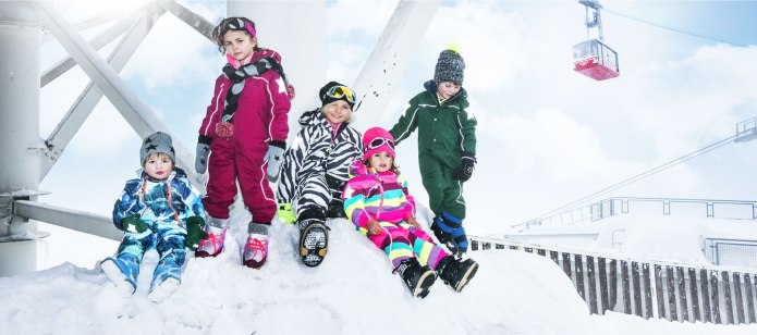 Детская зимняя одежда реклама