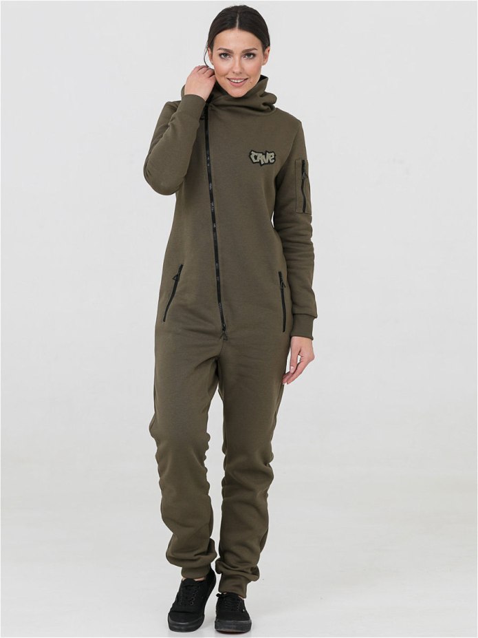 Комбинезон с капюшоном и звездами мужской