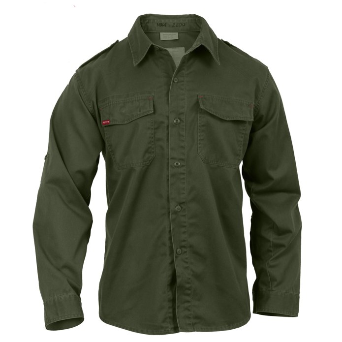 Рубашка Rothco Vintage fatigue Shirt